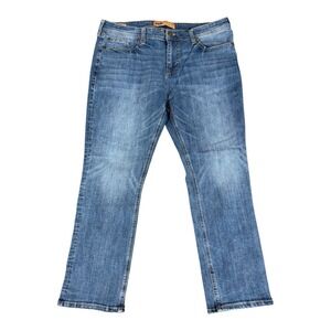 Seven7 Jeans Mens 38x30 Slim Straight Fit Seven 7 Light  Wash Stretch Denim‎
